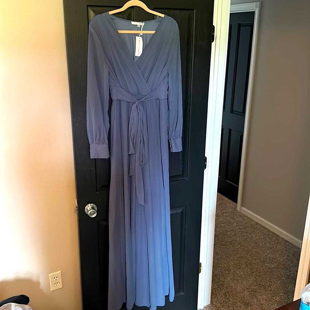 Baltic Born Women’s Slate Blue Lydia Maxi Dress XL